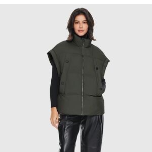 OLAY Oversized Sea Turtle Puffer Vest